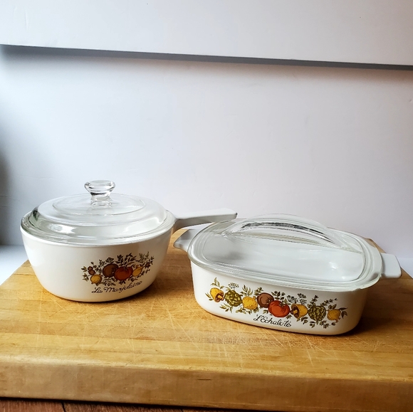 Corningware Spice of Life French Inspired Dishes Vintage 1972-1987 Mid Century - Picture 1 of 11